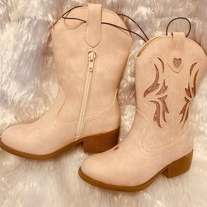 Pop two step plush smooth girls boots 12m